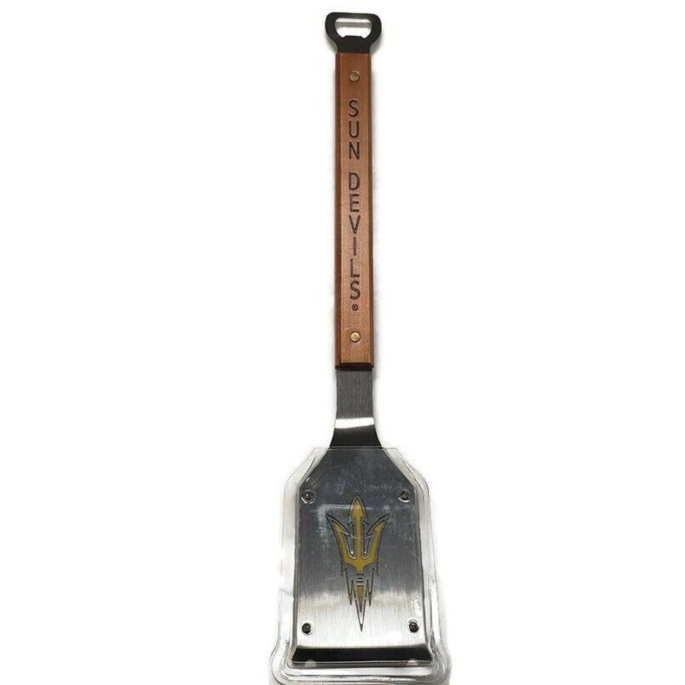 NCAA ASU Sun Devils The Sportula Grilling Bottle Opener Bristle Brush Spatula